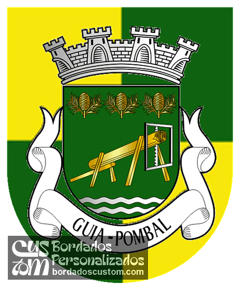 Emblema Bordado Antiga Freguesia de Guia (Pombal, Leiria)