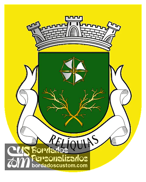 Emblema Bordado Freguesia de Relíquias (Odemira, Beja)