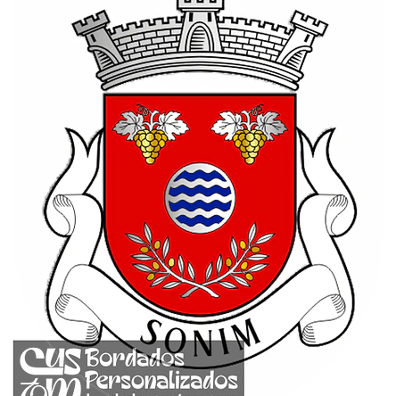 Emblema Bordado Antiga Freguesia de Sonim (Valpaços, Vila Real) 1