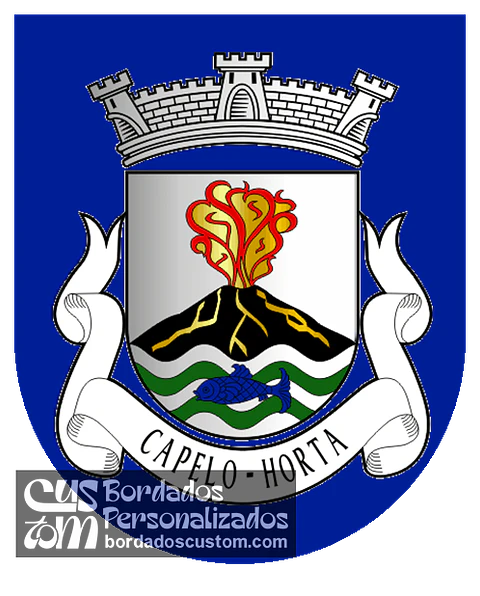 Emblema Bordado Freguesia de Capelo (Horta, Açores)