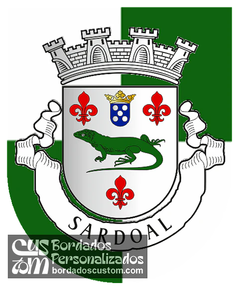 Emblema Bordado Município de Sardoal (Santarém)