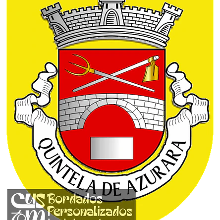 Emblema Bordado Freguesia de Quintela de Azurara (Mangualde, Viseu) 1