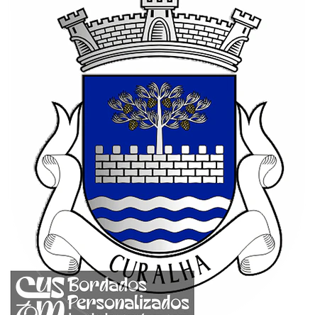 Emblema Bordado Freguesia de Curalha (Chaves, Vila Real) 1