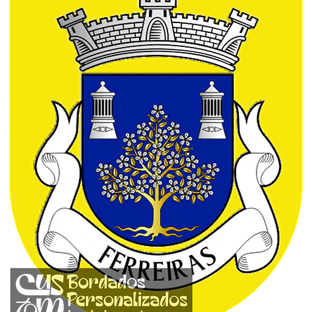 Emblema Bordado Freguesia de Ferreiras (Albufeira, Faro) 1