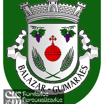 Emblema Bordado Antiga Freguesia de Balazar (Guimarães, Braga) 1