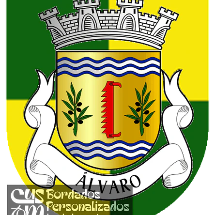 Emblema Bordado Freguesia de Álvaro (Oleiros, Castelo Branco) 1