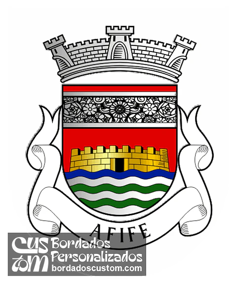 Emblema Bordado Freguesia de Afife (Viana do Castelo, Viana do Castelo)