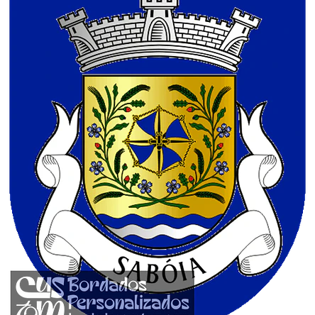 Emblema Bordado Freguesia de Sabóia (Odemira, Beja) 1