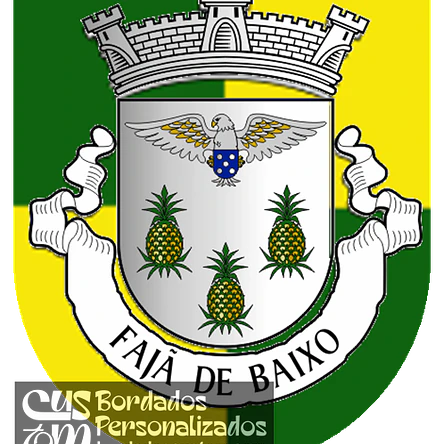 Emblema Bordado Freguesia de Fajã de Baixo (Ponta Delgada, Açores) 1