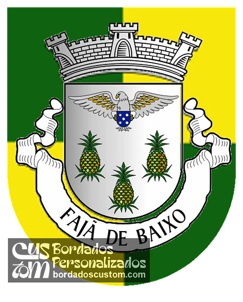 Emblema Bordado Freguesia de Fajã de Baixo (Ponta Delgada, Açores)