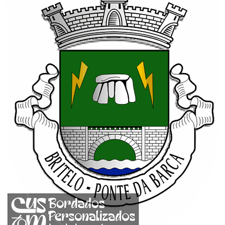 Emblema Bordado Freguesia de Britelo (Ponte da Barca, Viana do Castelo) 1