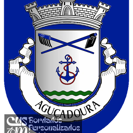 Emblema Bordado Antiga Freguesia de Aguçadoura (Póvoa de Varzim, Porto) 1