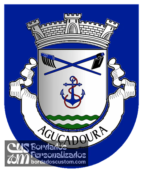 Emblema Bordado Antiga Freguesia de Aguçadoura (Póvoa de Varzim, Porto)
