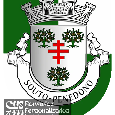 Emblema Bordado Freguesia de Souto (Penedono, Viseu) 1