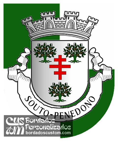 Emblema Bordado Freguesia de Souto (Penedono, Viseu)