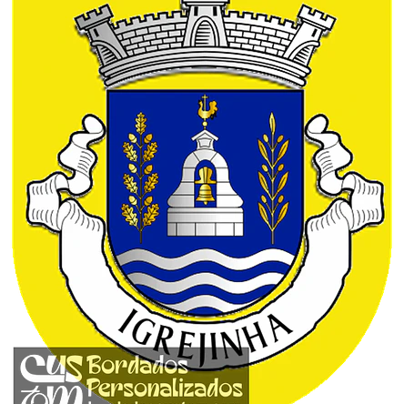 Emblema Bordado Freguesia de Igrejinha (Arraiolos, Évora) 1