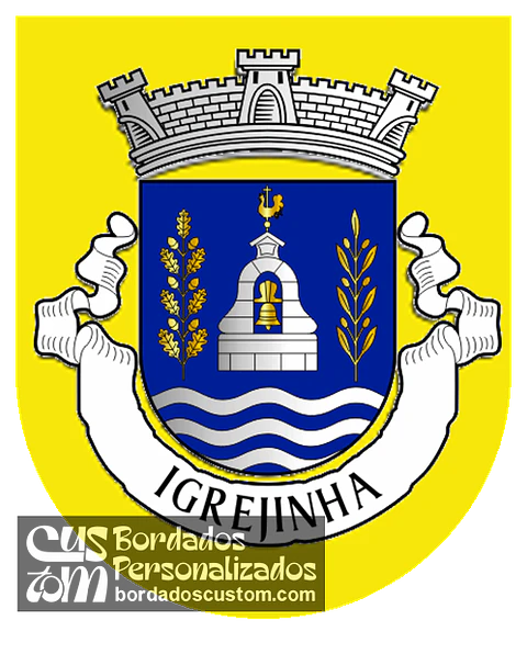 Emblema Bordado Freguesia de Igrejinha (Arraiolos, Évora)