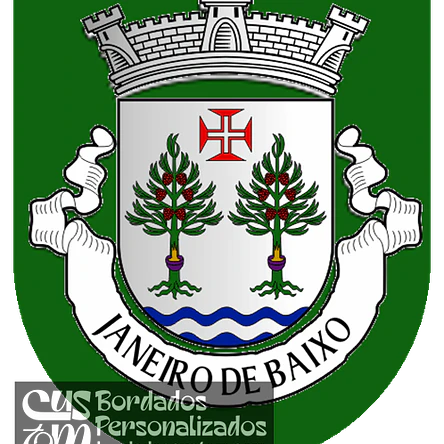 Emblema Bordado Freguesia de Janeiro de Baixo (Pampilhosa da Serra, Coimbra) 1