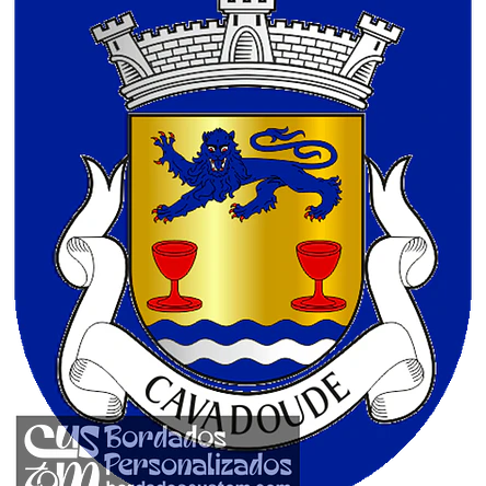 Emblema Bordado Freguesia de Cavadoude (Guarda, Guarda) 1