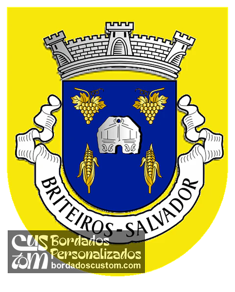 Emblema Bordado Antiga Freguesia de Briteiros (Salvador) (Guimarães, Braga)