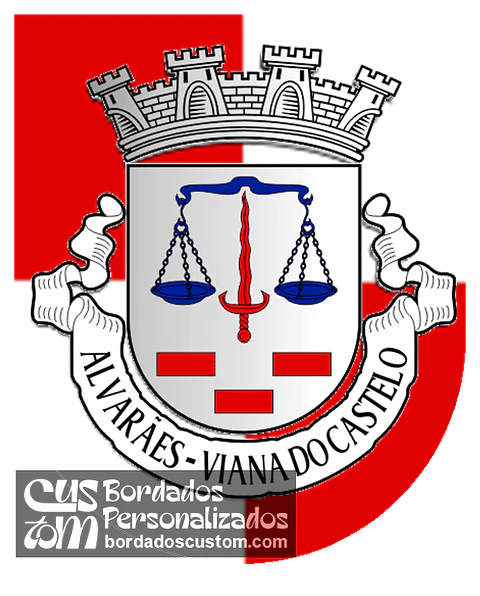 Emblema Bordado Freguesia de Alvarães (Viana do Castelo, Viana do Castelo)