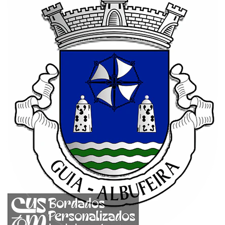 Emblema Bordado Freguesia de Guia (Albufeira, Faro) 1