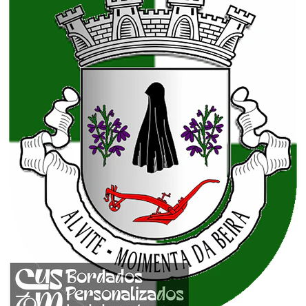 Emblema Bordado Freguesia de Alvite (Moimenta da Beira, Viseu) 1