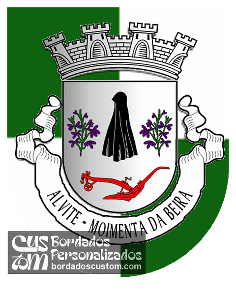 Emblema Bordado Freguesia de Alvite (Moimenta da Beira, Viseu)