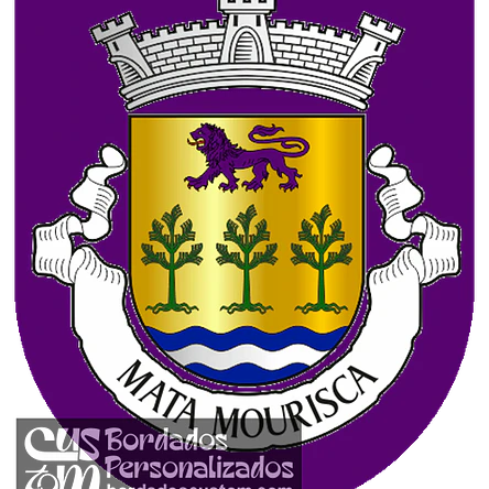 Emblema Bordado Antiga Freguesia de Mata Mourisca (Pombal, Leiria) 1