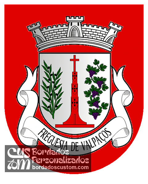 Emblema Bordado Antiga Freguesia de Valpaços (Valpaços, Vila Real)