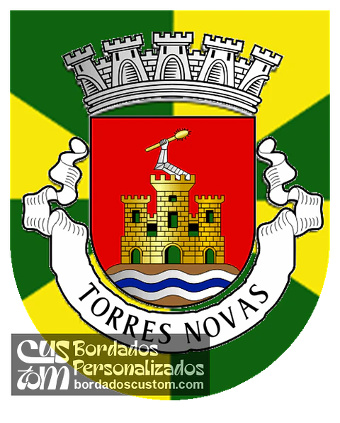 Emblema Bordado Município de Torres Novas (Santarém)
