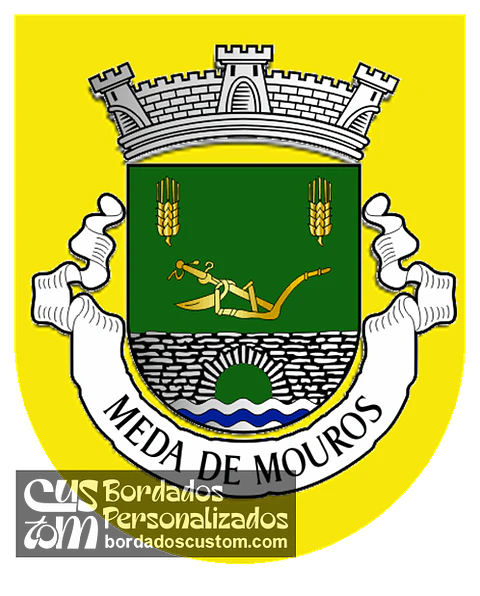 Emblema Bordado Antiga Freguesia de Meda de Mouros (Tábua, Coimbra)