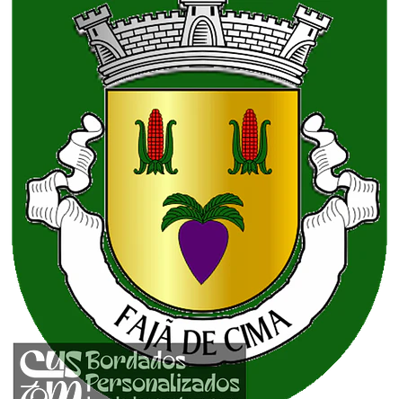 Emblema Bordado Freguesia de Fajã de Cima (Ponta Delgada, Açores) 1