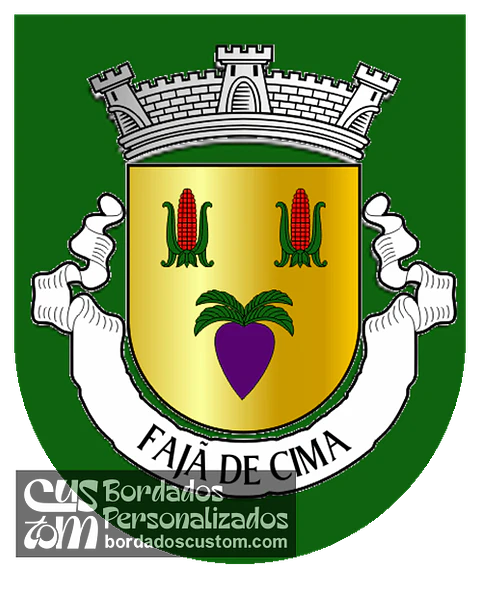 Emblema Bordado Freguesia de Fajã de Cima (Ponta Delgada, Açores)