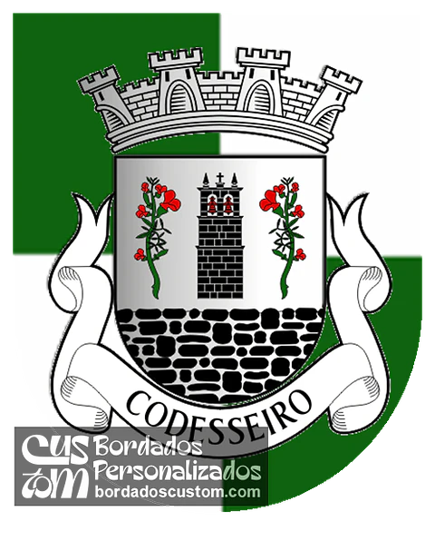 Emblema Bordado Freguesia de Codesseiro (Guarda, Guarda)