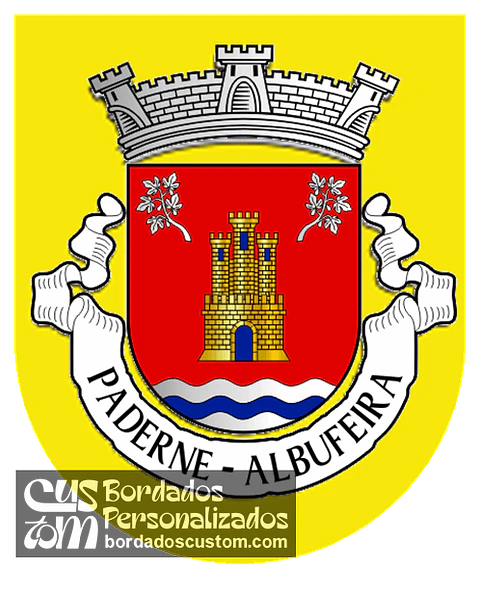 Emblema Bordado Freguesia de Paderne (Albufeira, Faro)