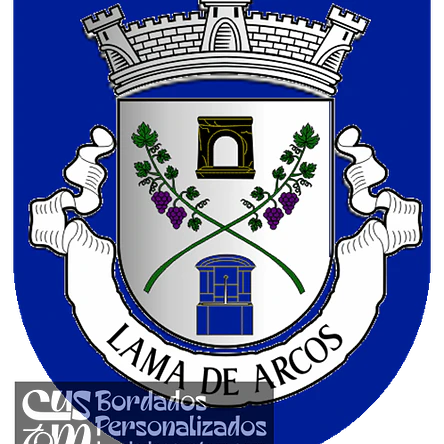 Emblema Bordado Freguesia de Lama de Arcos (Chaves, Vila Real) 1
