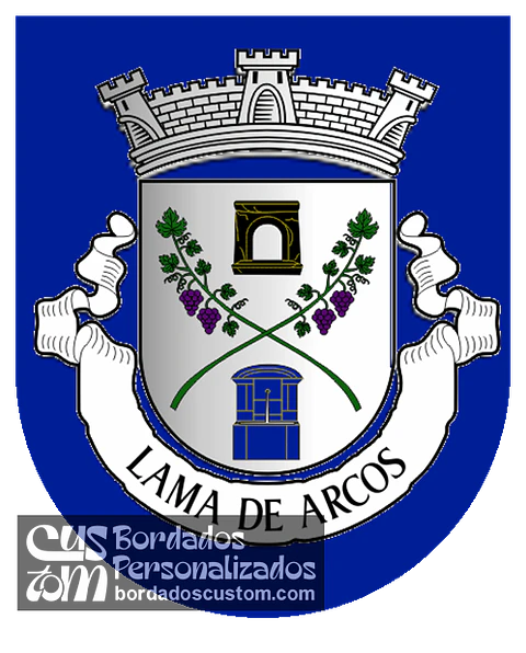 Emblema Bordado Freguesia de Lama de Arcos (Chaves, Vila Real)