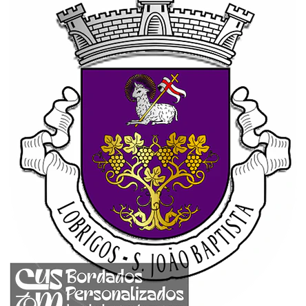 Emblema Bordado Antiga Freguesia de Lobrigos (São João Baptista) (Santa Marta de Penaguião, Vila Real) 1