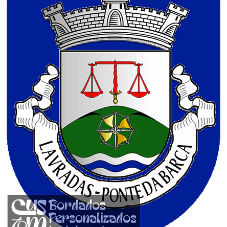 Emblema Bordado Freguesia de Lavradas (Ponte da Barca, Viana do Castelo) 1