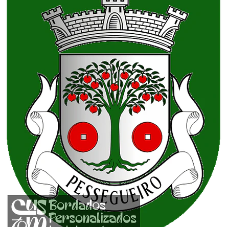 Emblema Bordado Freguesia de Pessegueiro (Pampilhosa da Serra, Coimbra) 1
