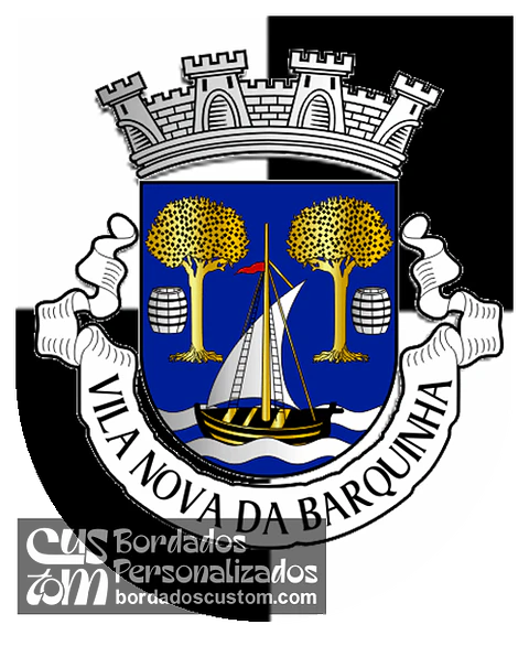 Emblema Bordado Município de Vila Nova da Barquinha (Santarém)