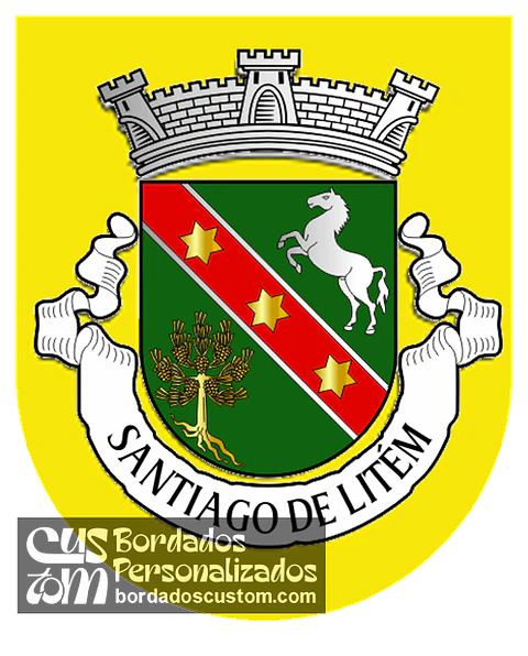 Emblema Bordado Antiga Freguesia de Santiago de Litém (Pombal, Leiria)