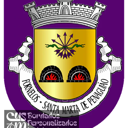 Emblema Bordado Antiga Freguesia de Fornelos (Santa Marta de Penaguião, Vila Real) 1