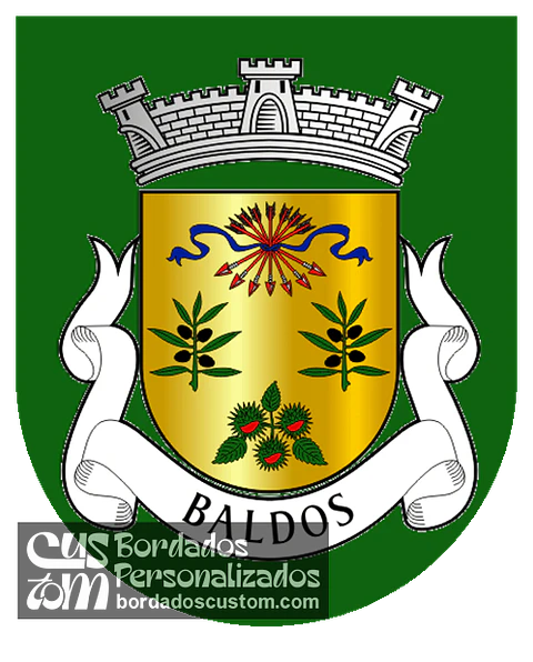 Emblema Bordado Freguesia de Baldos (Moimenta da Beira, Viseu)