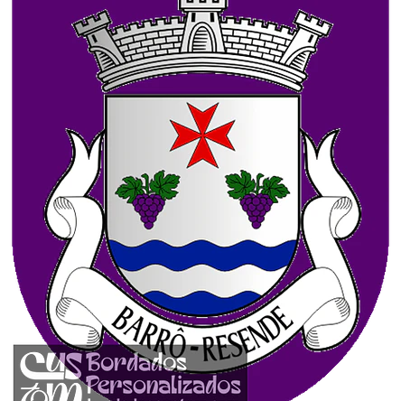 Emblema Bordado Freguesia de Barrô (Resende, Viseu) 1