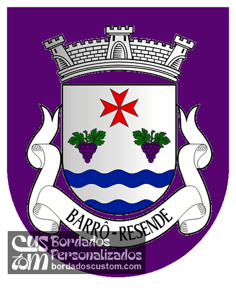 Emblema Bordado Freguesia de Barrô (Resende, Viseu)