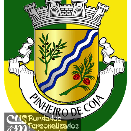 Emblema Bordado Antiga Freguesia de Pinheiro de Coja (Tábua, Coimbra) 1