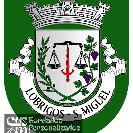 Emblema Bordado Antiga Freguesia de Lobrigos (São Miguel) (Santa Marta de Penaguião, Vila Real) 1