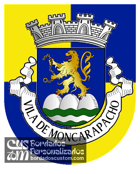 Emblema Bordado Antiga Freguesia de Moncarapacho (Olhão, Faro)